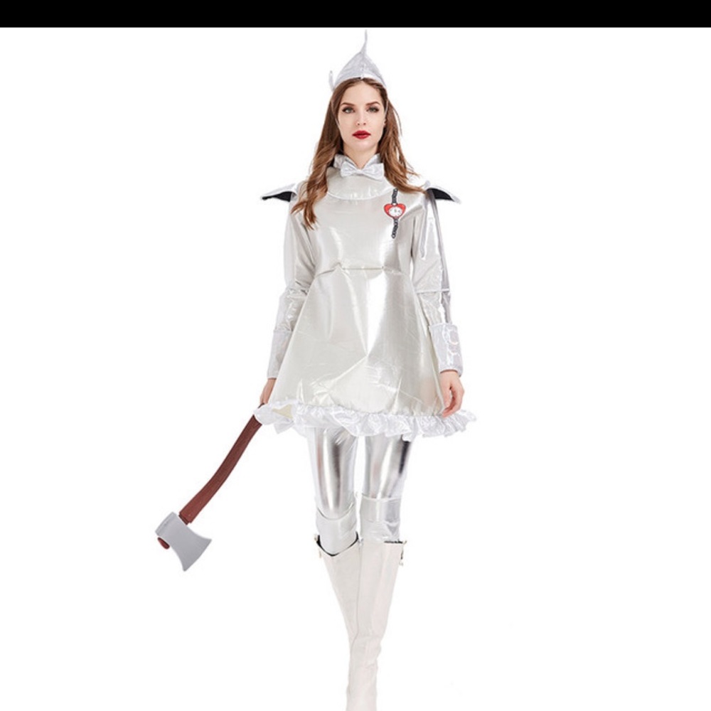 Women’s Tin Man Costume Size M (new without tags)